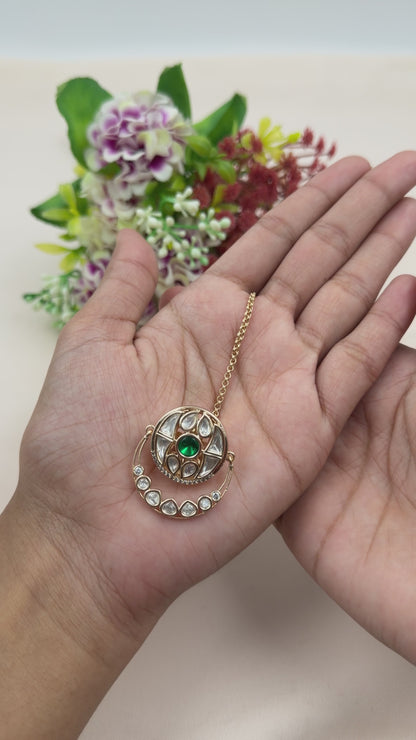Sunita Moissanite Mang Tika