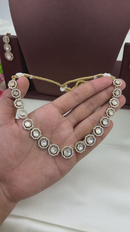 Ritu Premium Victorian Delicate Necklace Set