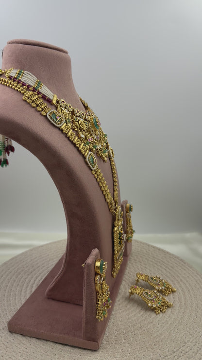 Lakshmi Heritage Combo Necklace Set