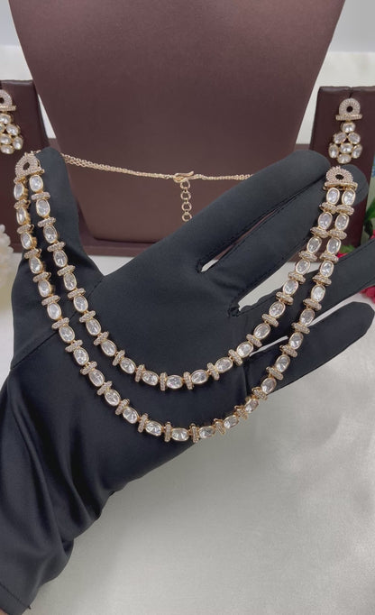 Kashvi Moissanite Necklace