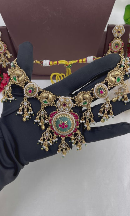 Nidhi Heritage Chorski Necklace