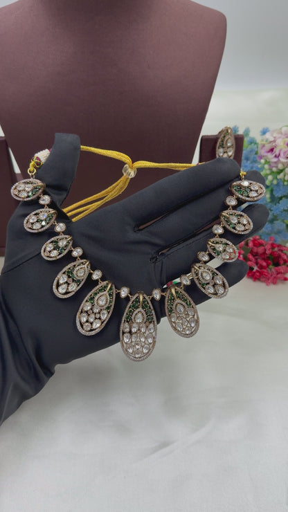 Anisha Jaipuri Kundan Necklace