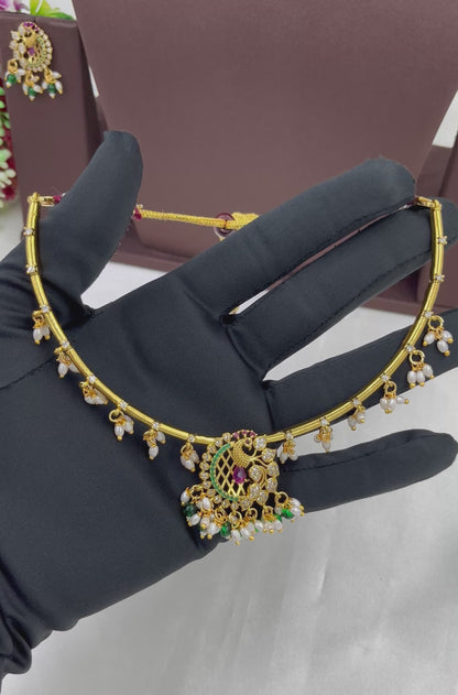 Rhea South Indian Necklace