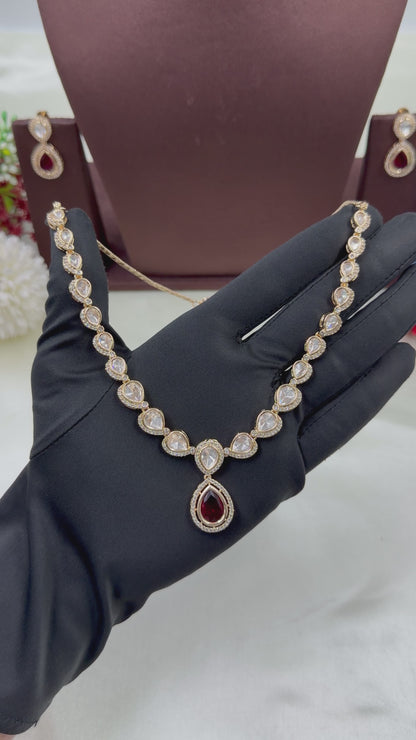 Nita Moissanite Delicate Necklace