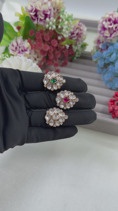 Lohita Moissanite Ring (Adjustable)