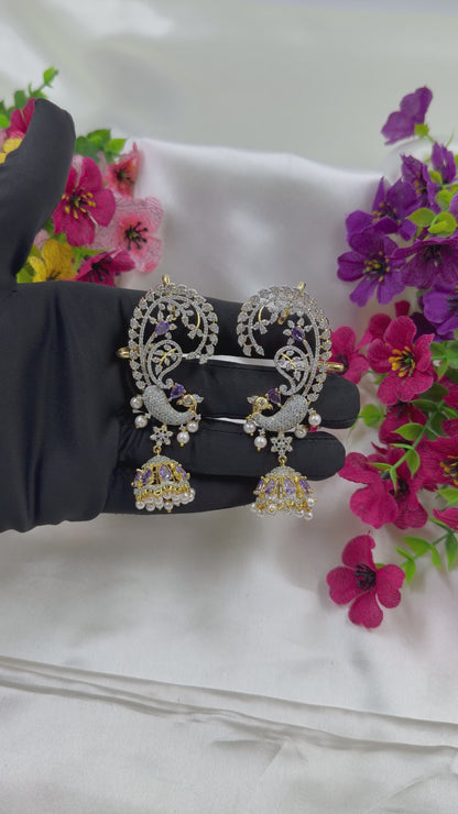 Nisha American Diamond Earcuff