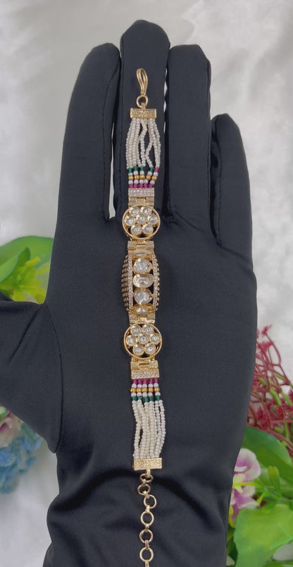 Sanjana Premium Moissanite Bracelet