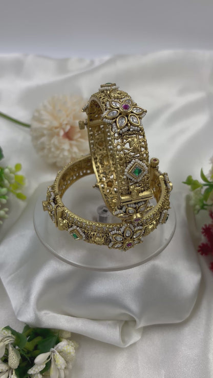 Rajwada Heritage Hathi Bangles (Openable)