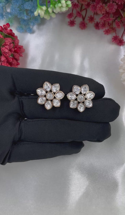 Maya Moissanite Kundan Tops