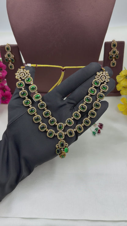 Ashita Victorian Double Layering Necklace