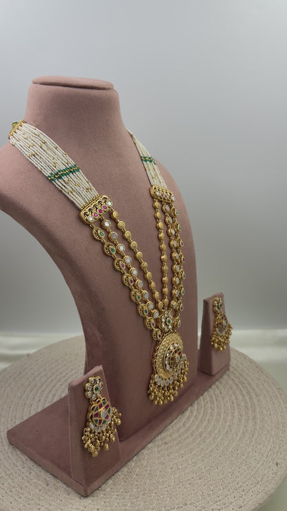 Navya Chorski Heritage Long Necklace Set