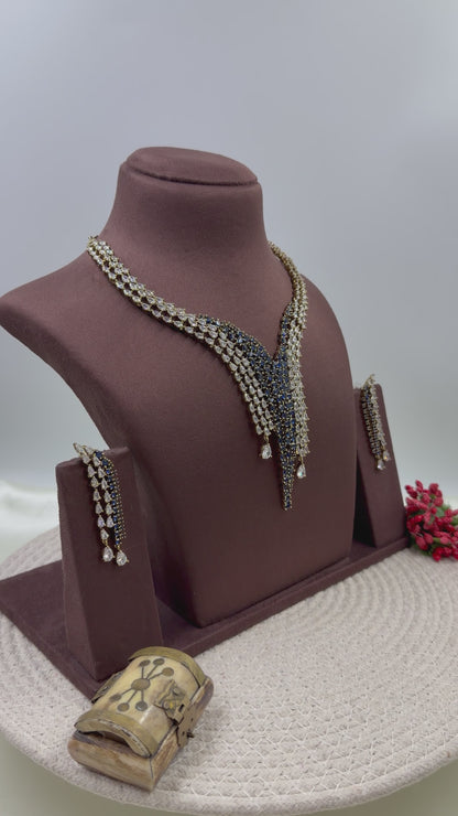 Anika Victorian American Diamond Necklace