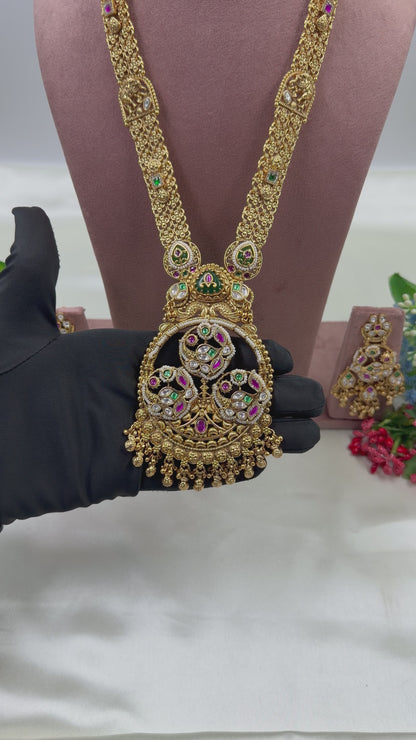Aditi Heritage Long Necklace Set