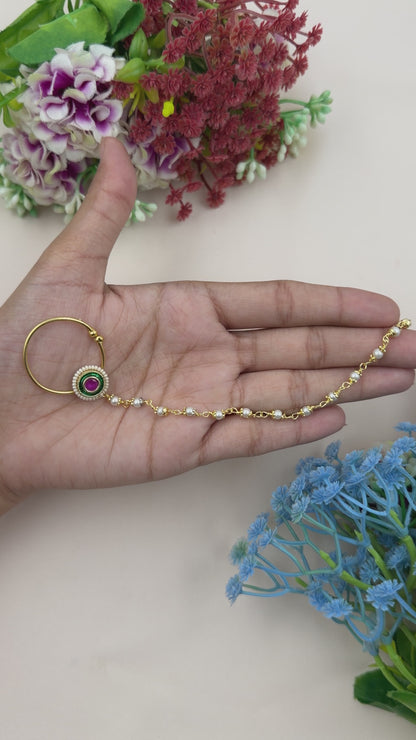 Vandana Traditional Indian Nose Ring