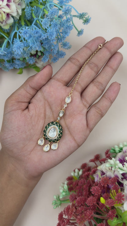 Rasika Moissanite Mang Tika