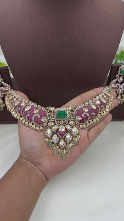 Khushali Jaipuri Choker Set