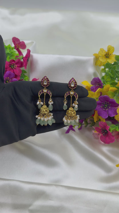 Rani Victorian Jhumka Earing