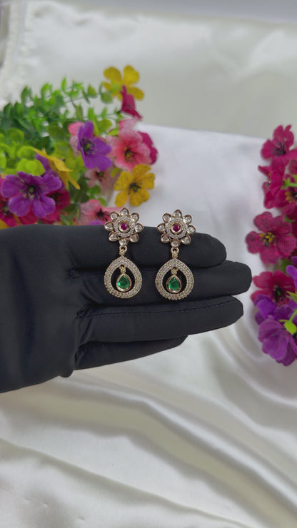 Melina Moissanite Earring