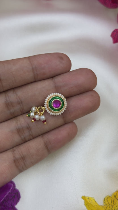 Tanushri Traditional Indian Nose Ring