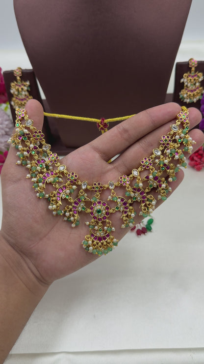 Revati Kundan Necklace Set