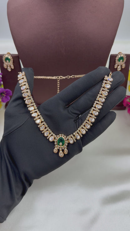 Kaia Moissanite Delicate Necklace