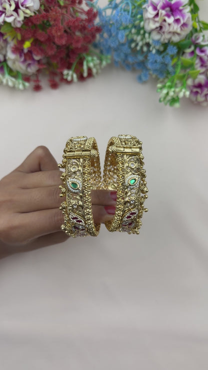 Girija Chorski Bangles (Openable)