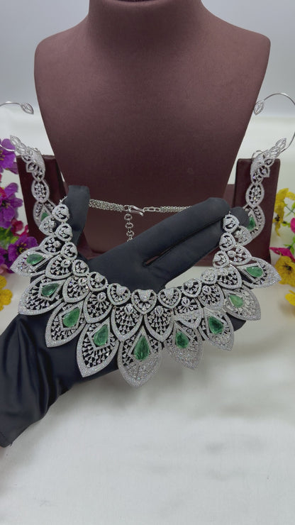 Amreen American Diamond Necklace