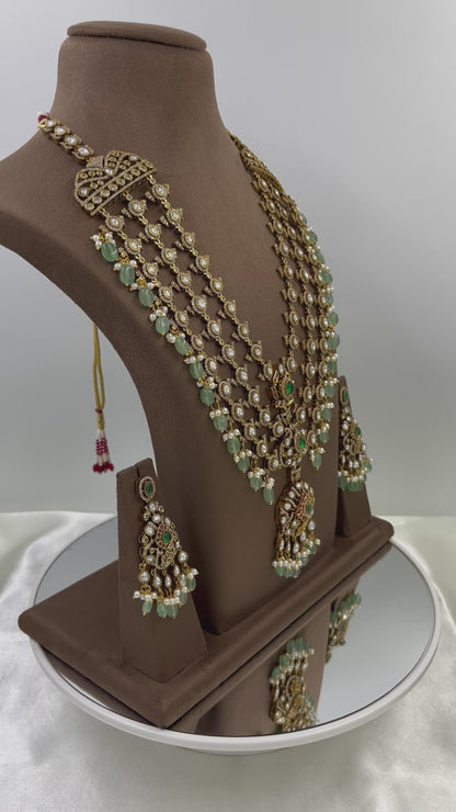 Diya Premium Victorian Long Necklace