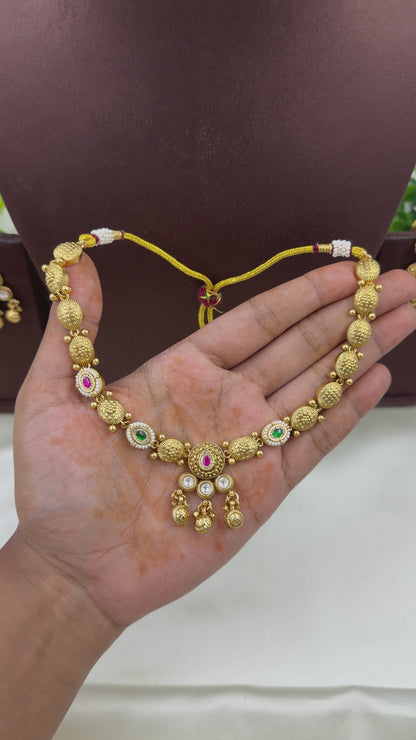 Kalyani Heritage Chorski Necklace Set