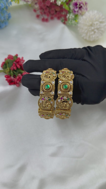 Radhika Heritage Bangles (Openable)
