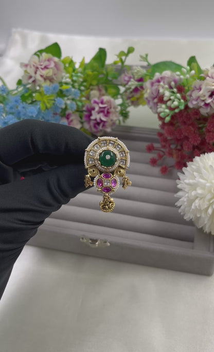 Aashka Choker Heritage Ring