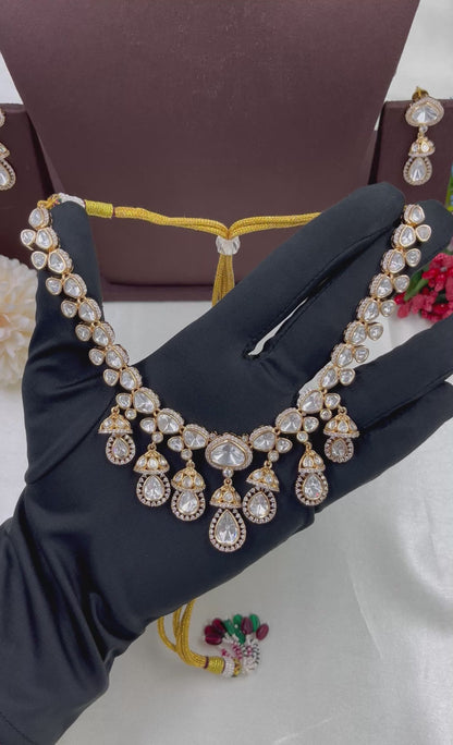 Asha Moissanite Necklace