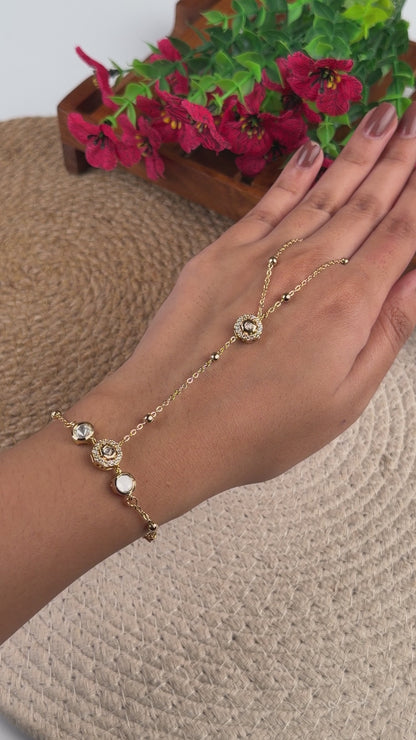 Preeti Moissanite Hath Panja