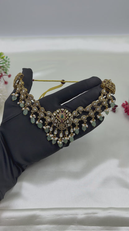 Alicia Victorian Traditional Choker Necklace