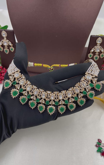 Afrin Premium Moissanite Necklace