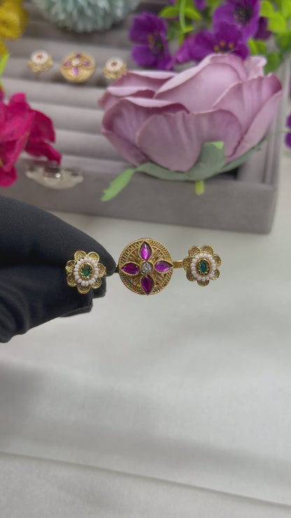 Stuti Heritage Ring (Adjustable)