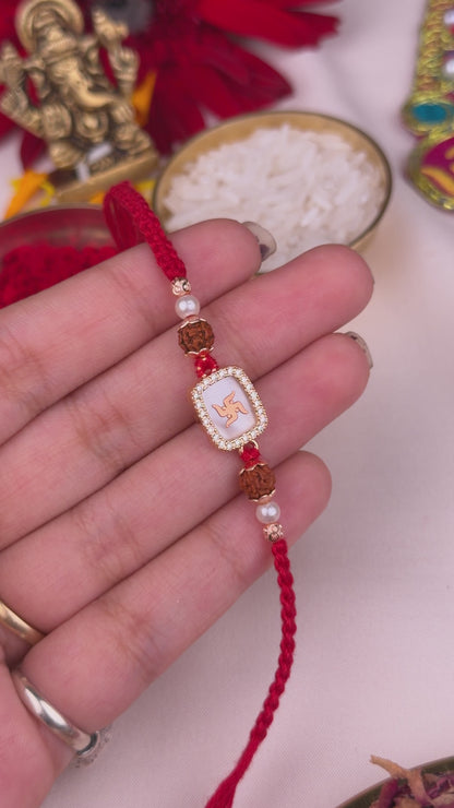 Spiritual Swastik Rakhi