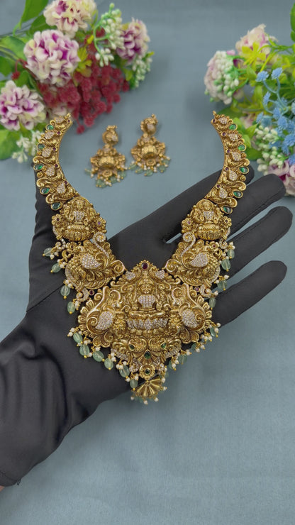 Namita South Indian Temple Necklace Set