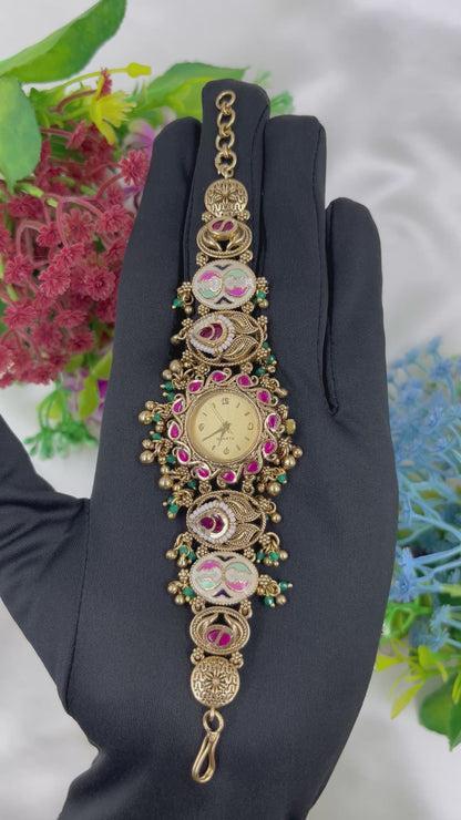 Riya Heritage Watch (Adjustable)