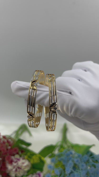 Sunita Premium Two-tone Bangles