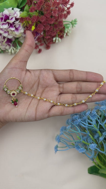 Devyani Traditional Indian Nose Ring