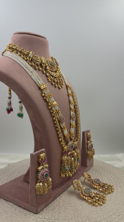 Medha Heritage Chorski Combo Necklace Set
