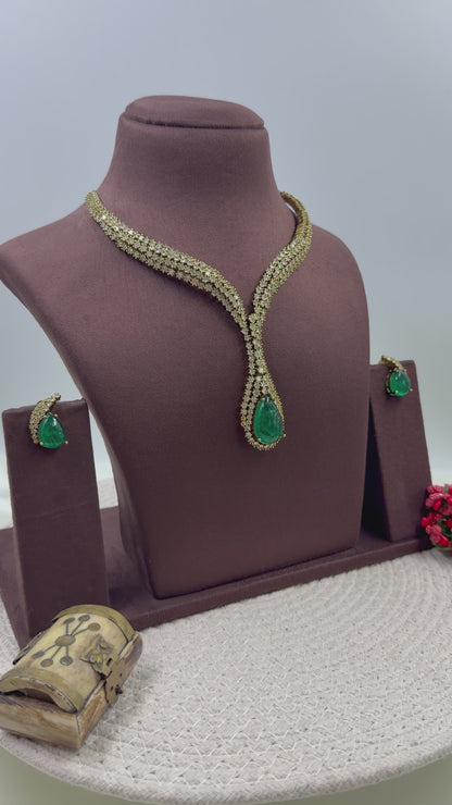 Rashamika Victorian Necklace