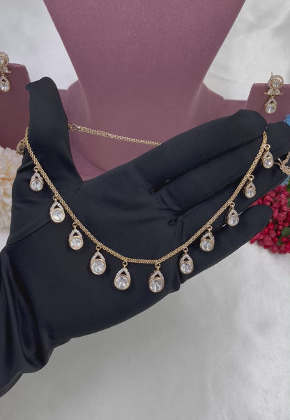 Regalia Moissanite Chain Pendant