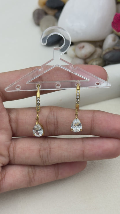 Maira Anti-Tarnish Stainless Steel Earring