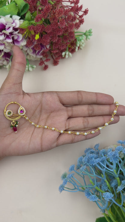 Prabha Traditional Indian Nose Ring