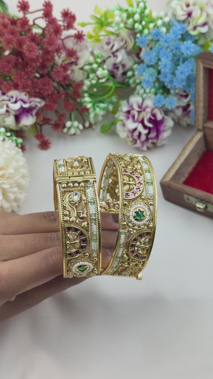 Lavanya Chorski Bangles (Openable)