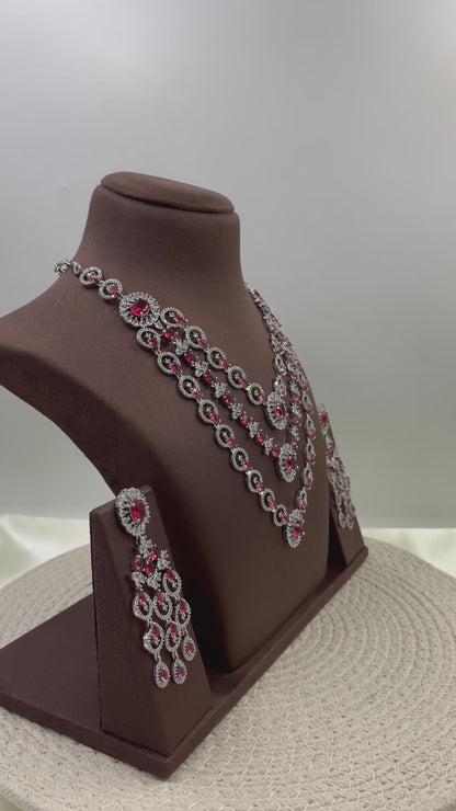 Sonia American Diamond Necklace