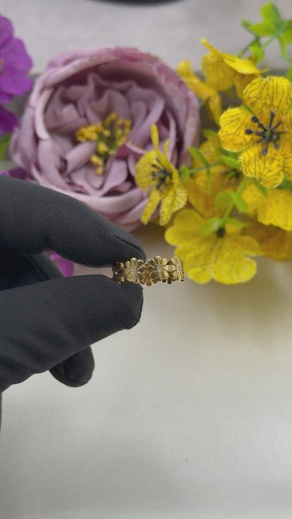 Mary Anti-Tarnish Stainless Steel Ring