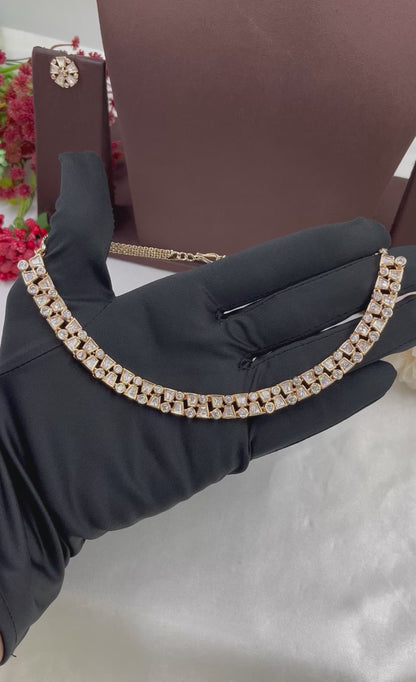 Krisha Moissanite Necklace